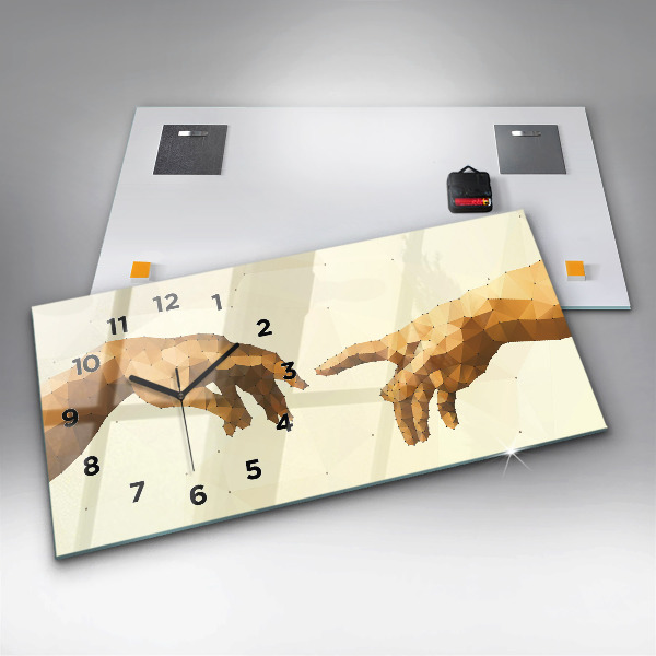 Orologio rettangolare Creazione di Adamo