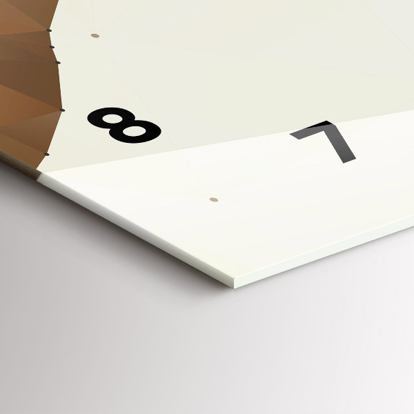 Orologio rettangolare Creazione di Adamo