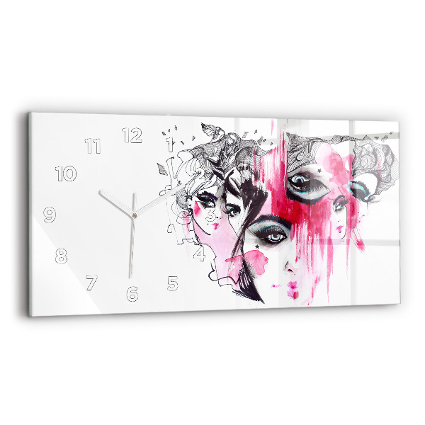 Orologio rettangolare I molti volti dell'astrazione