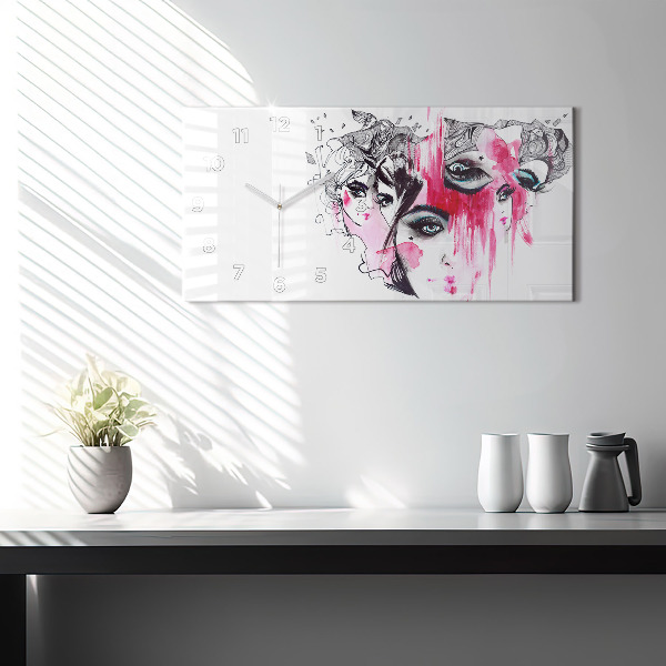 Orologio rettangolare I molti volti dell'astrazione