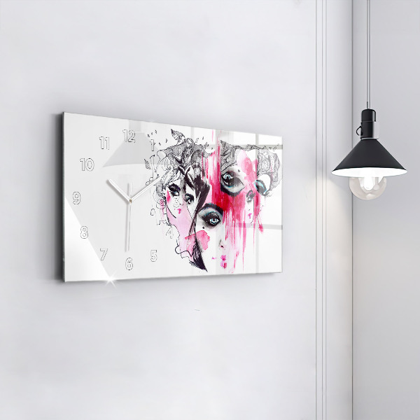 Orologio rettangolare I molti volti dell'astrazione