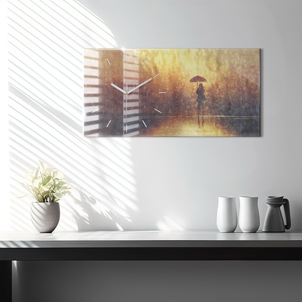 Orologio rettangolare donna con ombrello