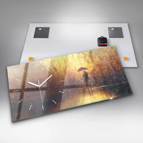 Orologio rettangolare donna con ombrello