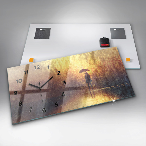 Orologio rettangolare donna con ombrello