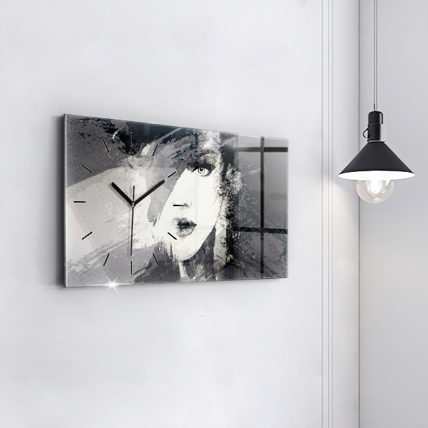 Orologio rettangolare Donna - acquerelli