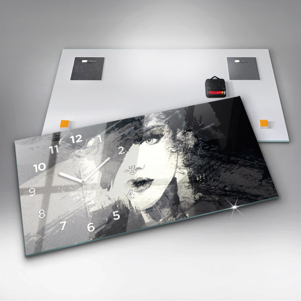 Orologio rettangolare Donna - acquerelli