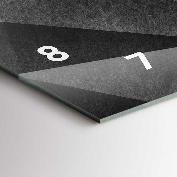 Orologi orizzontali Astrazione geometrica