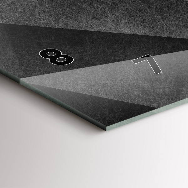 Orologi orizzontali Astrazione geometrica