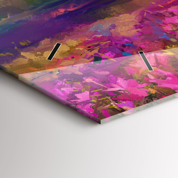 Orologi orizzontali Paesaggio di natura e fiori