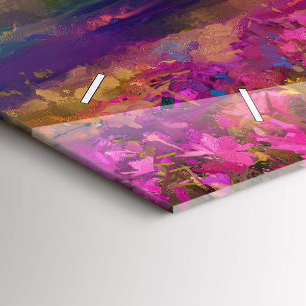 Orologi orizzontali Paesaggio di natura e fiori