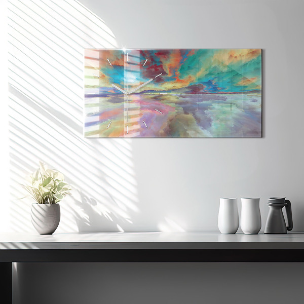 Orologi orizzontali Paesaggio astratto