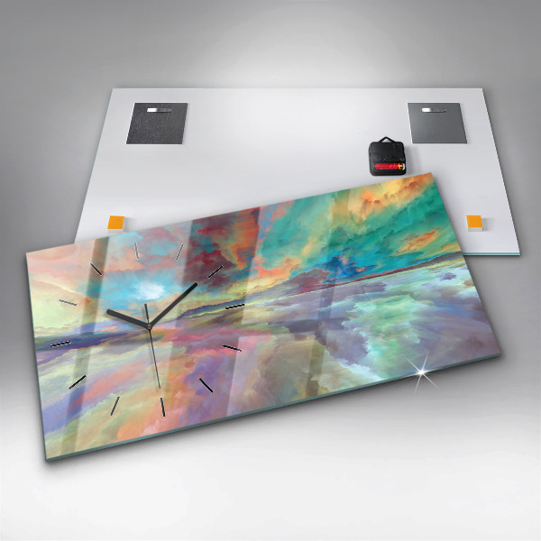Orologi orizzontali Paesaggio astratto