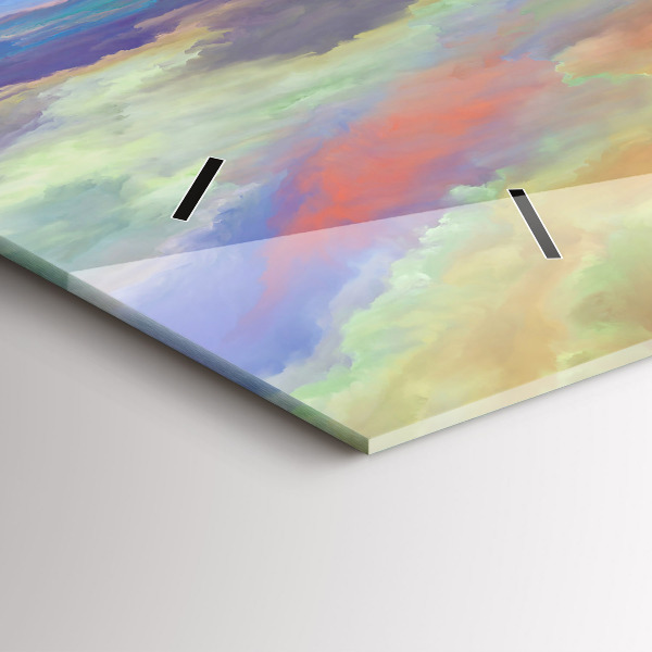 Orologi orizzontali Paesaggio astratto