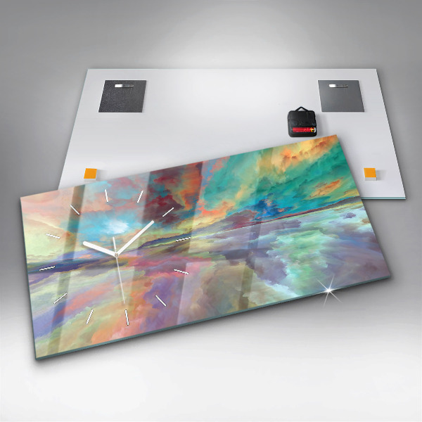 Orologi orizzontali Paesaggio astratto