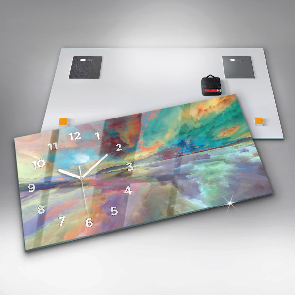 Orologi orizzontali Paesaggio astratto