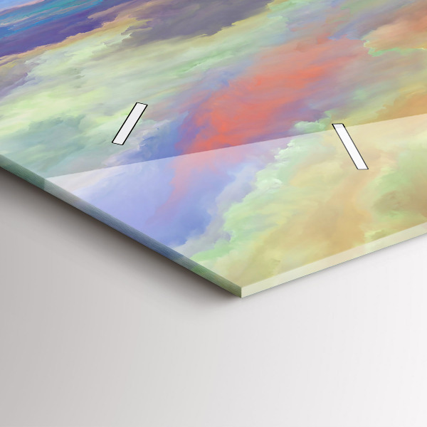 Orologi orizzontali Paesaggio astratto