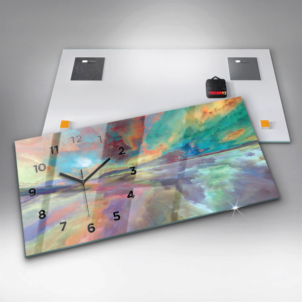Orologi orizzontali Paesaggio astratto