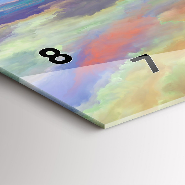 Orologi orizzontali Paesaggio astratto