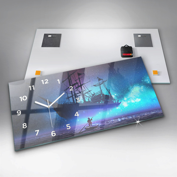 Orologi orizzontali Nave a vela fantasy