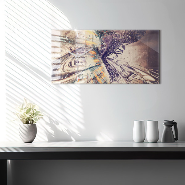 Orologi orizzontali Meccanismo astratto