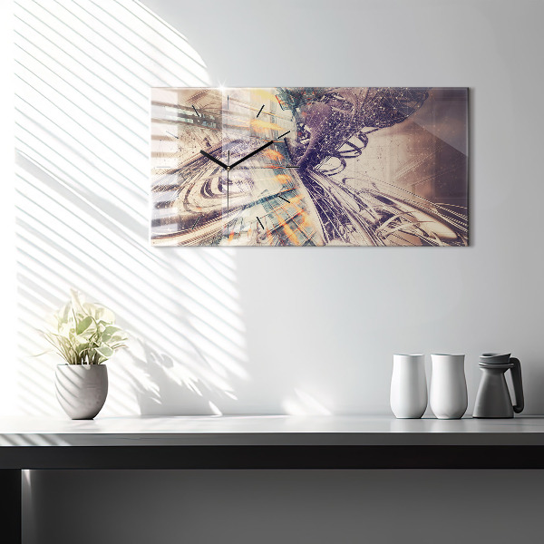 Orologi orizzontali Meccanismo astratto