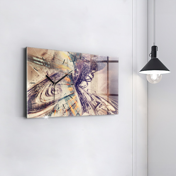 Orologi orizzontali Meccanismo astratto