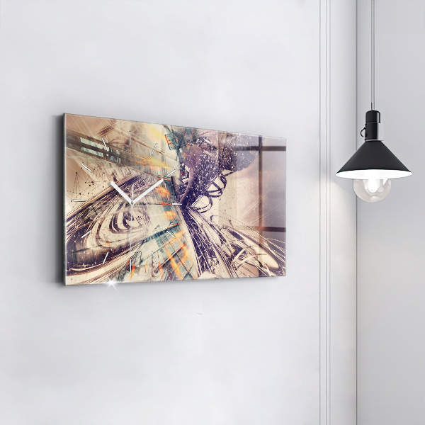 Orologi orizzontali Meccanismo astratto