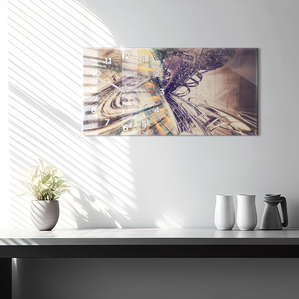 Orologi orizzontali Meccanismo astratto