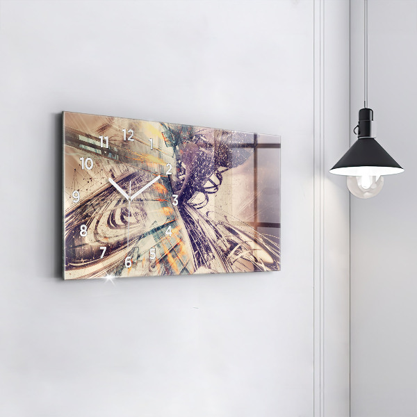 Orologi orizzontali Meccanismo astratto