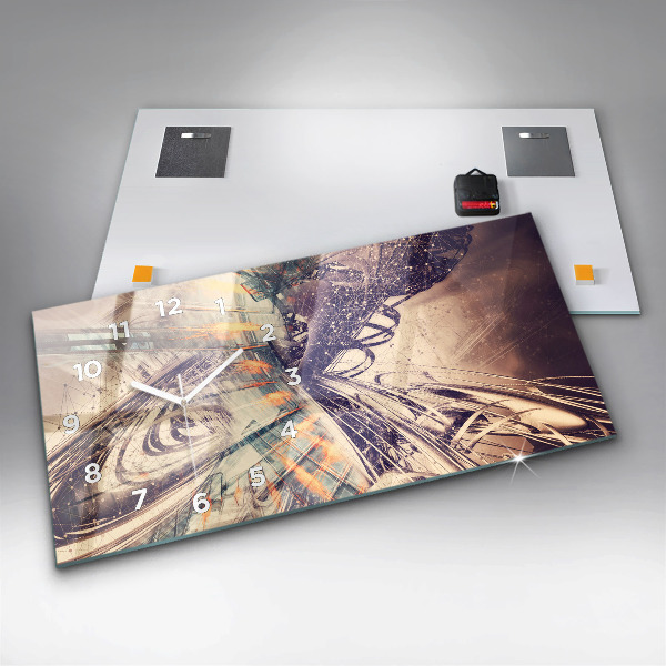 Orologi orizzontali Meccanismo astratto