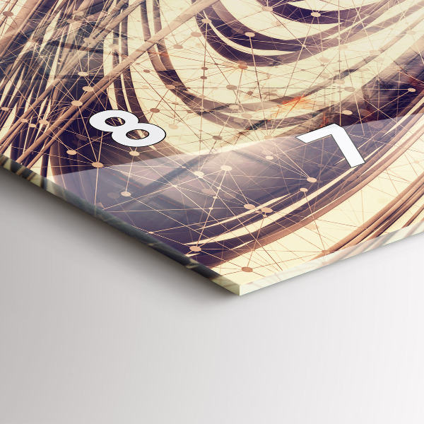 Orologi orizzontali Meccanismo astratto