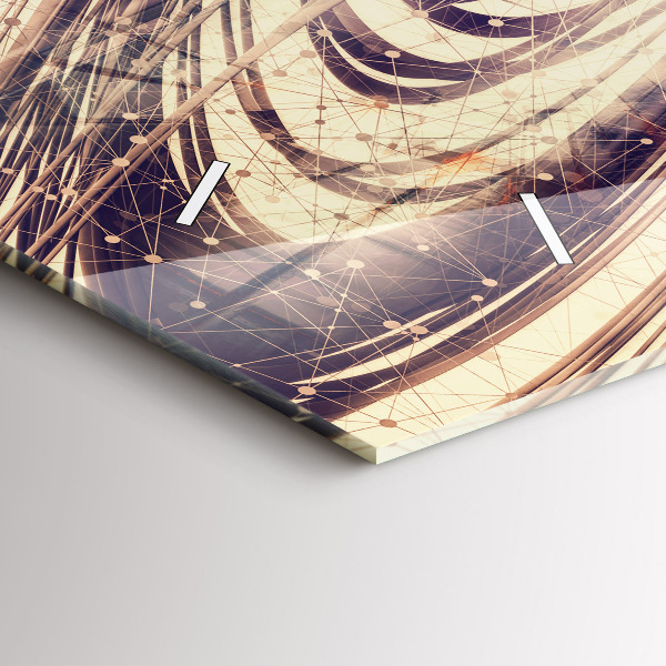 Orologi orizzontali Meccanismo astratto