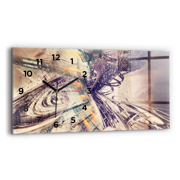 Orologi orizzontali Meccanismo astratto