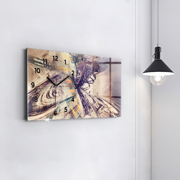 Orologi orizzontali Meccanismo astratto