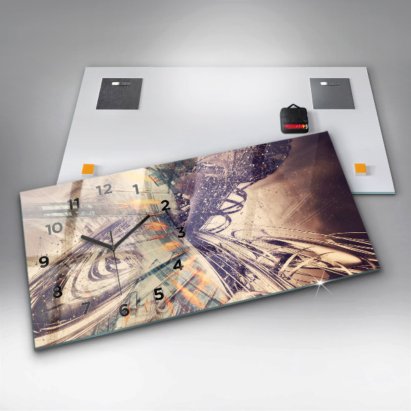 Orologi orizzontali Meccanismo astratto