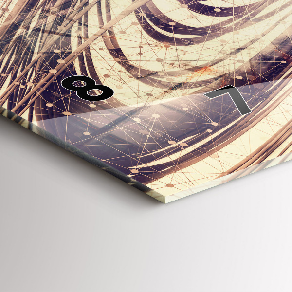 Orologi orizzontali Meccanismo astratto