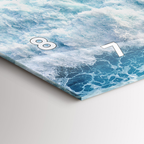 Orologi orizzontali Onde del mare