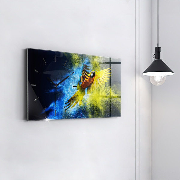 Orologi orizzontali Pappagallo colorato