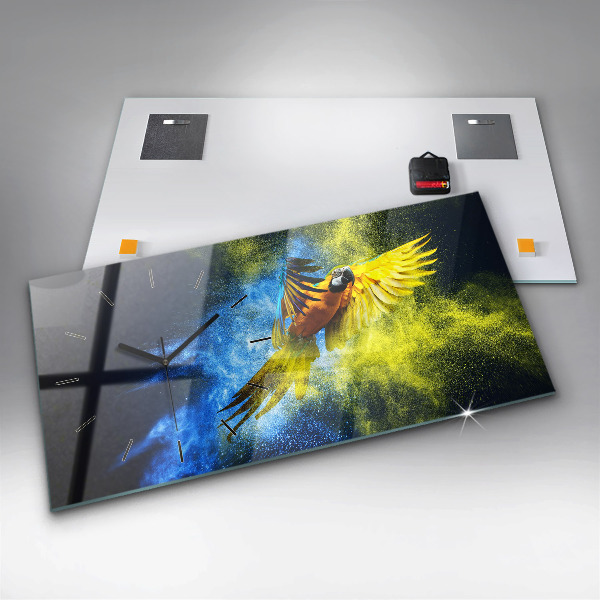 Orologi orizzontali Pappagallo colorato