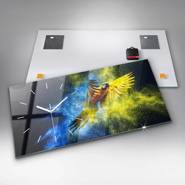 Orologi orizzontali Pappagallo colorato