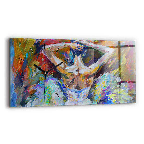 Orologi orizzontali Ballerina dipinta