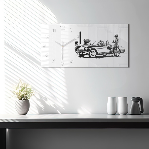 Orologio rettangolare Illustrazione retrò