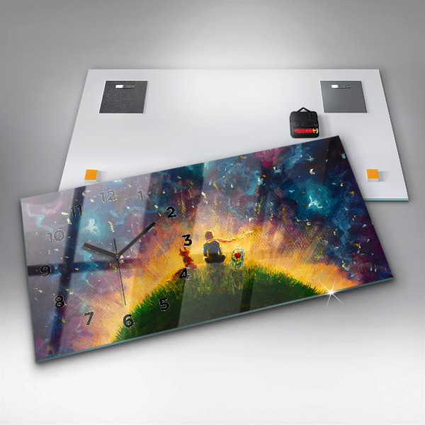 Orologi orizzontali Astrazione Il Piccolo Principe