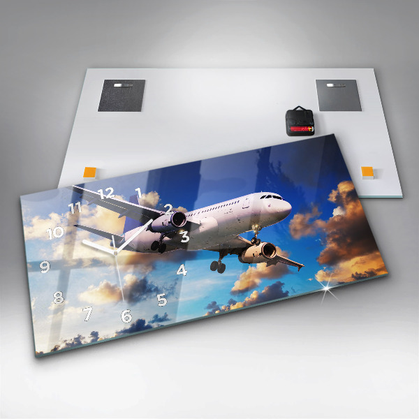 Orologio rettangolare Aereo delle nuvole