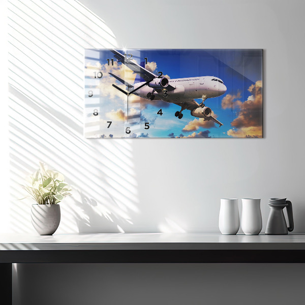 Orologio rettangolare Aereo delle nuvole