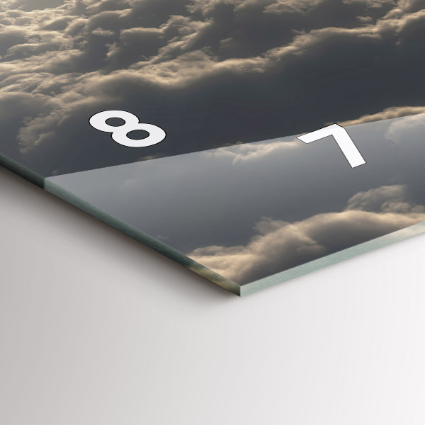 Orologio rettangolare Palloncino nel cielo