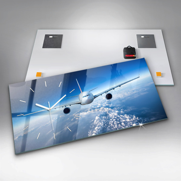 Orologio rettangolare Aereo delle nuvole