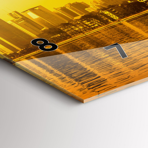 Orologio rettangolare Fiume Zhujiang