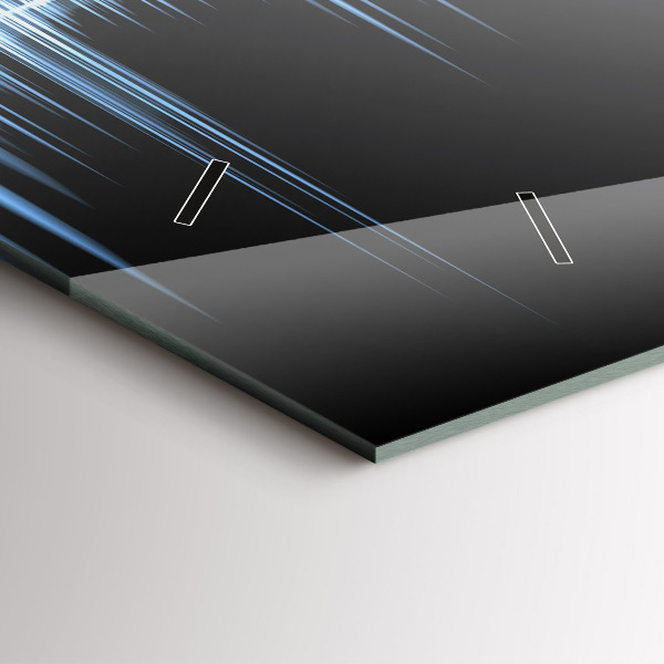 Orologio rettangolare Microfono e cuffie