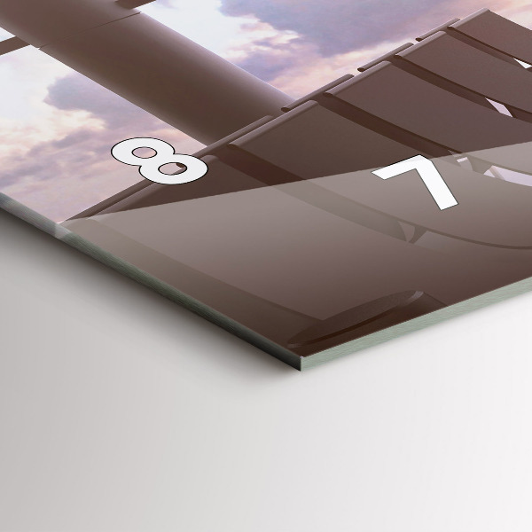 Orologio rettangolare Uomo all'aeroporto